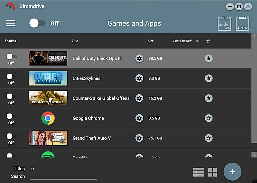 Dimmdrive :: Gaming Ramdrive @ 10,000+ MB/s
