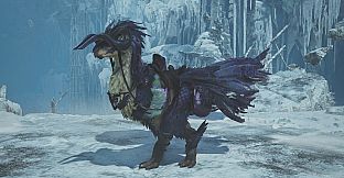Monster Hunter Wilds - Seikret Decoration: Duskhorn Caparison