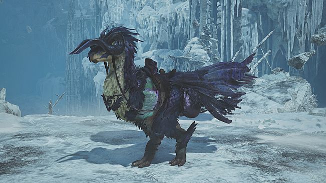 Monster Hunter Wilds - Seikret Decoration: Duskhorn Caparison