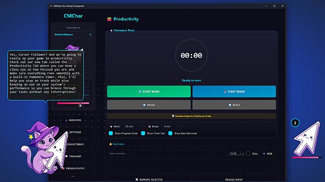 CMChar: Your Virtual Companion