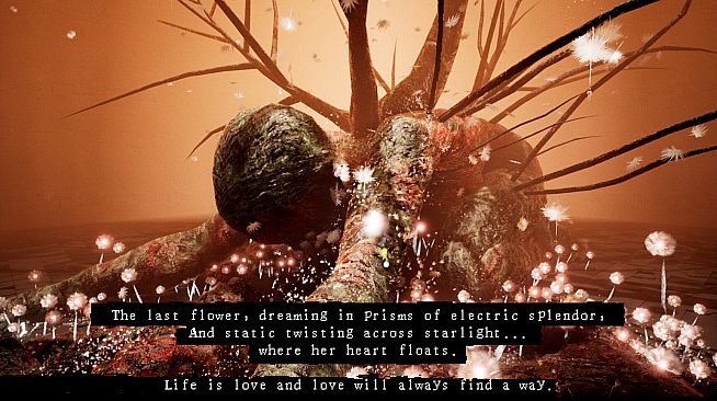 she danced in the wind like a holographic dream before the world died