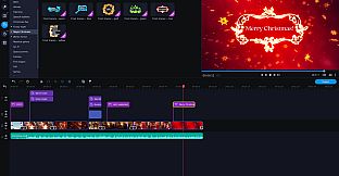 Movavi Video Editor Plus 2021 Effects - Christmas Party Set