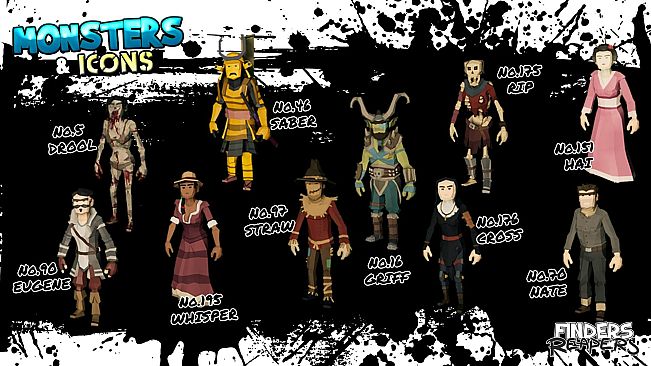 Finders Reapers - Monsters & Icons Character Pack