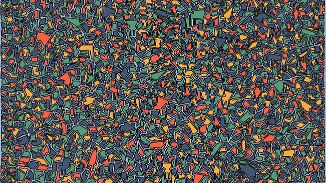 I commissioned some abstract bunnies