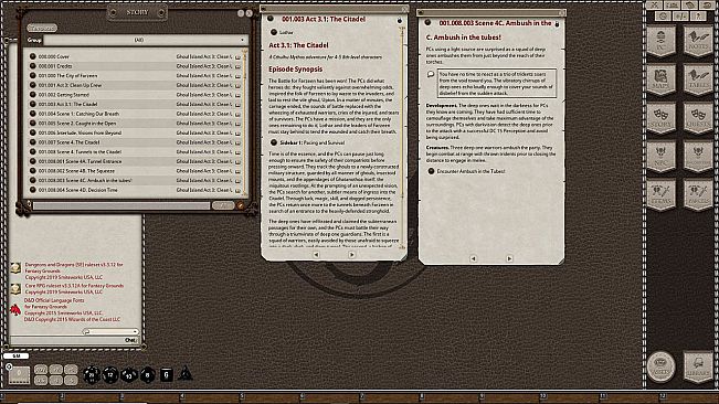 Fantasy Grounds - Ghoul Island Act 3 Clean Up Crew