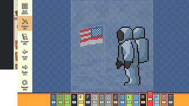 Pixel Cross Stitch - Independence Day Pack