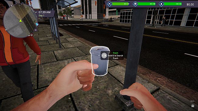 Homeless Life Simulator