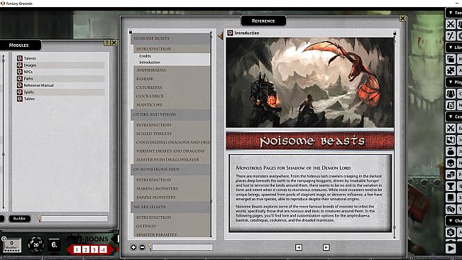 Fantasy Grounds - Shadow of the Demon Lord Monstrous Pack 6 - The Remainder