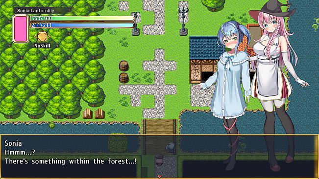 Senpai and the Mysterious Island