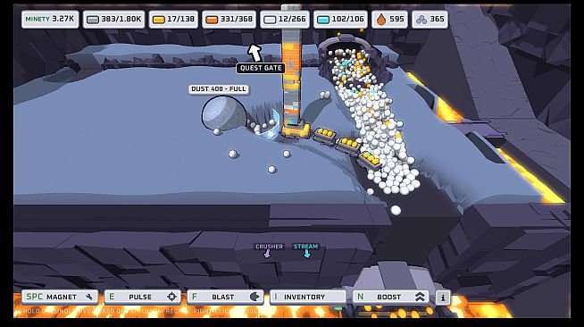 Minevester: Carry and Build