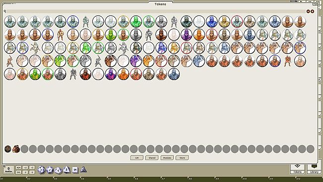 Fantasy Grounds - Saints & Heroes, Volume 13 (Token Pack)