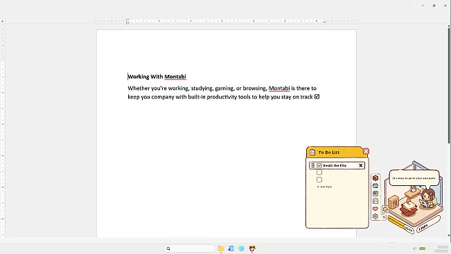 Working with Montabi