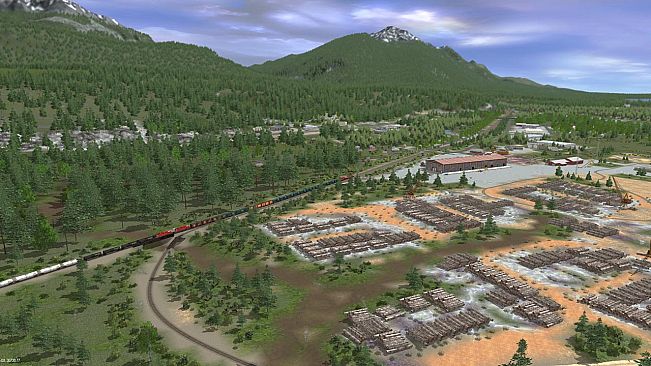 Trainz Route: Canadian Rocky Mountains - Columbia River Basin