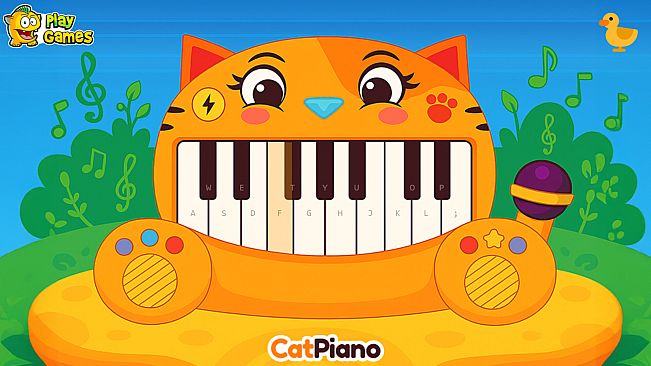 Cat Piano for Kids
