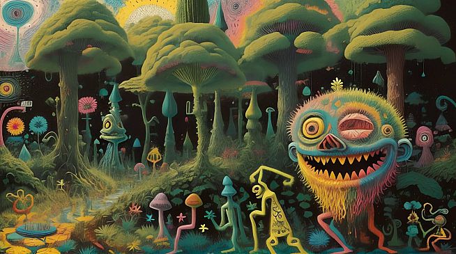 AI-VJ - Magic Forest Visuals