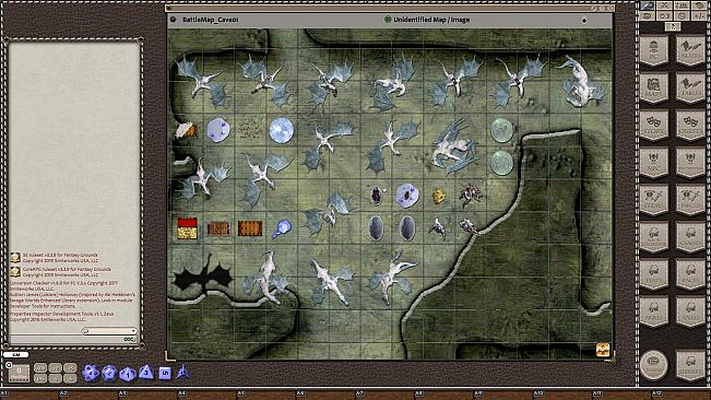 Fantasy Grounds - White Dragon Pack (Token Pack)