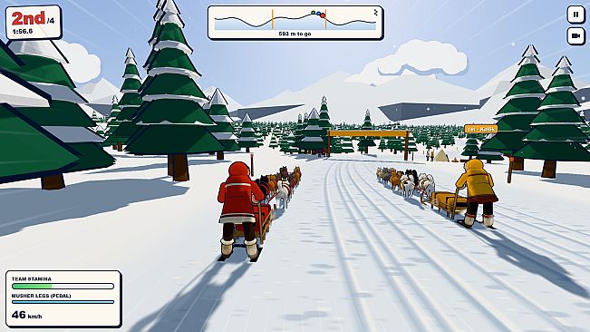 White Line North: Dog Sled Racing