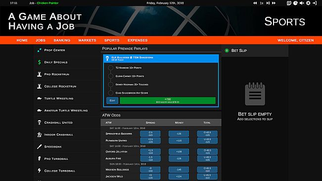 A Game About Having A Job