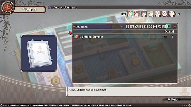 Dark Rose Valkyrie: Dengeki Set