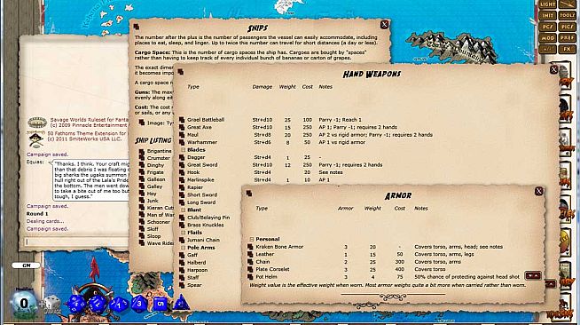 Fantasy Grounds - 50 Fathom's Player's Guide (Savage Worlds)