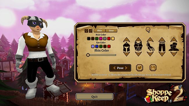 Shoppe Keep 2 Character Creator Preview