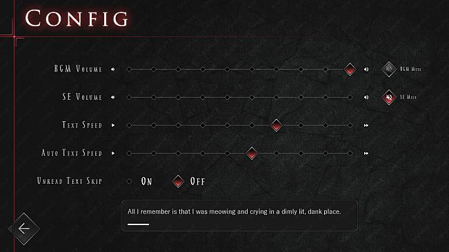 Tyrano Builder - Visual Novel GUI Pack #2 Color-Red [kopanda UI]