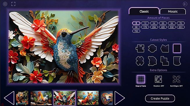 Master of Pieces Jigsaw Puzzle - Beadwoven Beauty