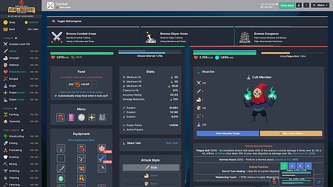 Melvor Idle: Atlas of Discovery