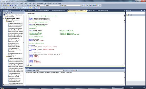 Hacker Evolution Source Code