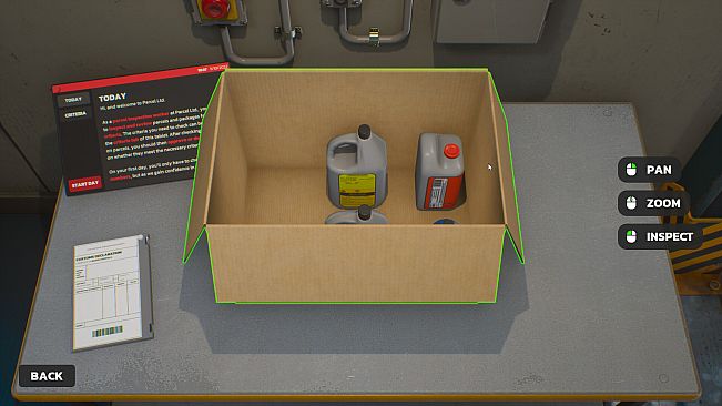 Parcel Simulator