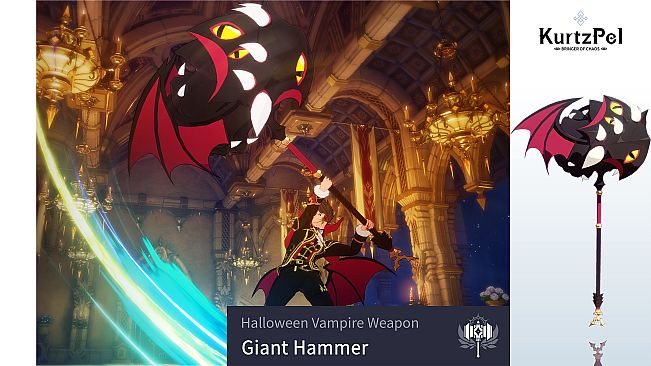 KurtzPel - Halloween Vampire Giant Hammer