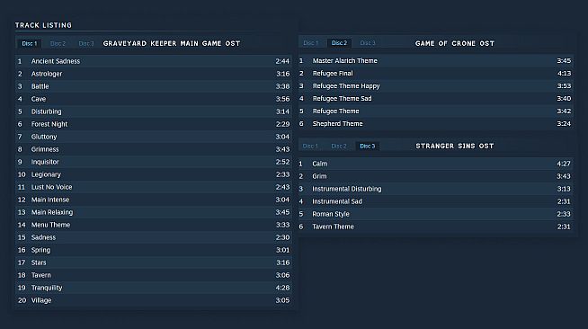 Graveyard Keeper OST