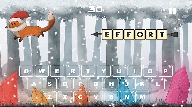 Red Fox and the Four Seasons - Typing Game