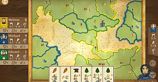 Eight-Minute Empire: Isthmus of Gom Map