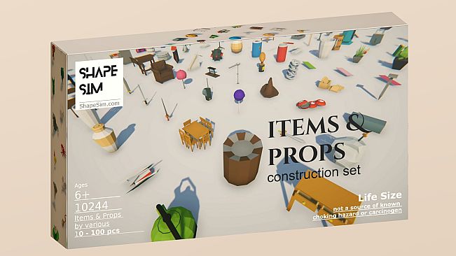ShapeSim - Items & Props Pack 5