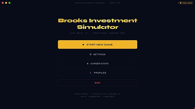 Brooks Investment Simulator