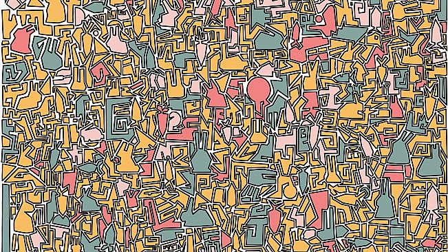 I commissioned some abstract bunnies