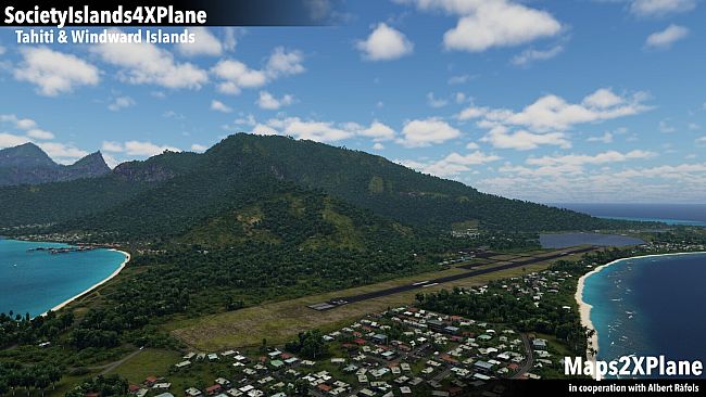 X-Plane 12 Add-on: Aerosoft - Society Islands XP - Tahiti & Windward Islands