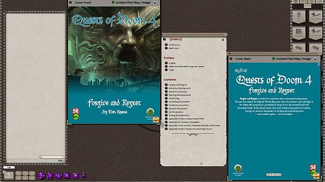 Fantasy Grounds - Quests of Doom 4: Forgive and Regret (5E)