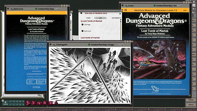 Fantasy Grounds - D&D Classics: I5 Lost Tomb of Martek (1E)