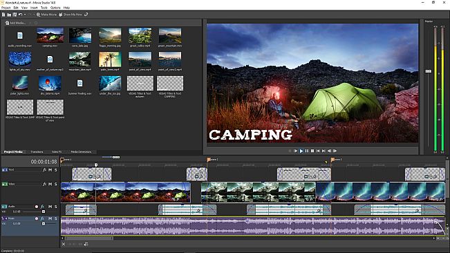 VEGAS Movie Studio 14 Steam Edition