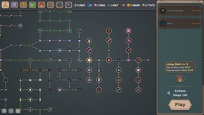 Maktala: Slime Lootfest - Living Skull