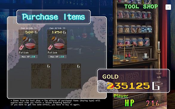 TOKAI Girl -Block Breaking RPG-