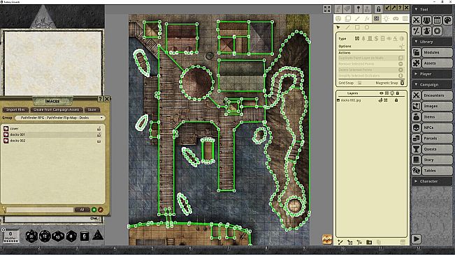 Fantasy Grounds - Pathfinder RPG - Pathfinder Flip-Mat: Docks