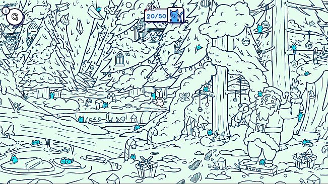 Hidden Cats in Santa's Realm