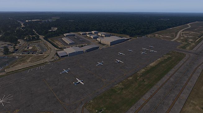 X-Plane 11 - Add-on: Verticalsim - KFAY - Fayetteville Regional Airport XP