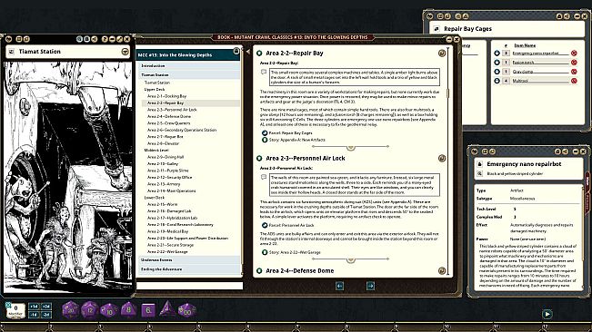 Fantasy Grounds - Mutant Crawl Classics #13: Into The Glowing Depths