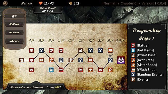 DUNGEON WALK2－混沌の神々－