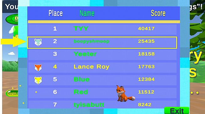 Fox Trot - Silver Fox Leaderboard Icon