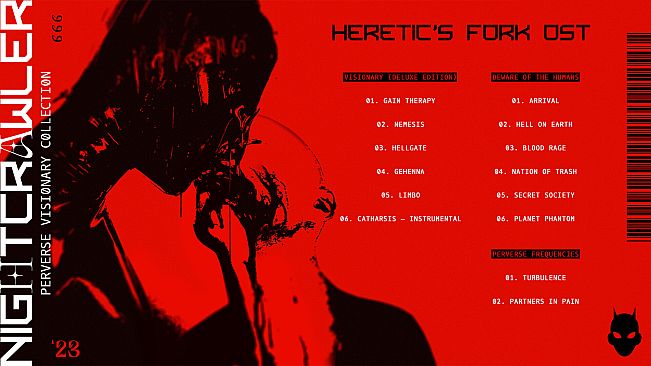 Heretic's Fork Soundtrack. Nightcrawler - Perverse Visionary Collection